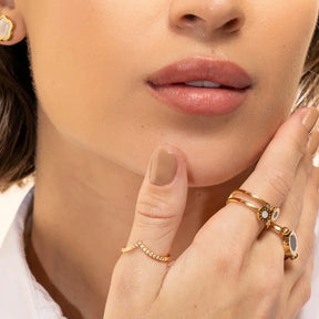 Anillo Realeza Chapado en Oro de 18K