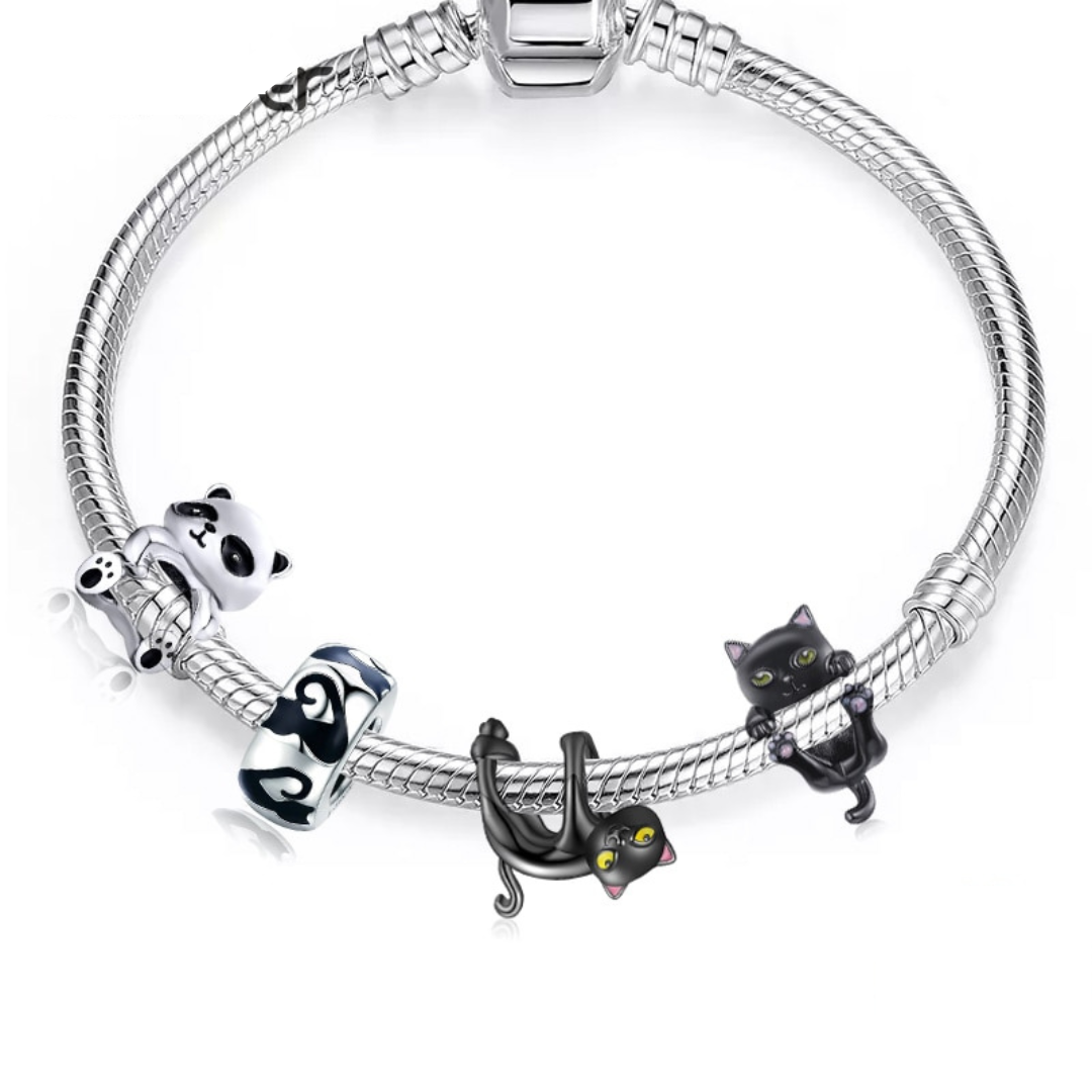 Charms Colección Gatos - Plata 925
