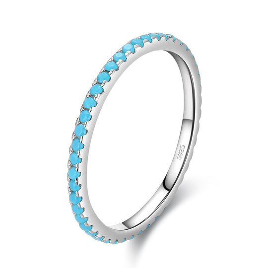 Anillo Turquesa en Plata