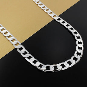 Cadena de Eslabones de Plata Masculina