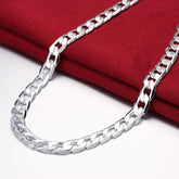 Cadena de Eslabones de Plata Masculina