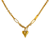 Collar con Colgante de Corazón